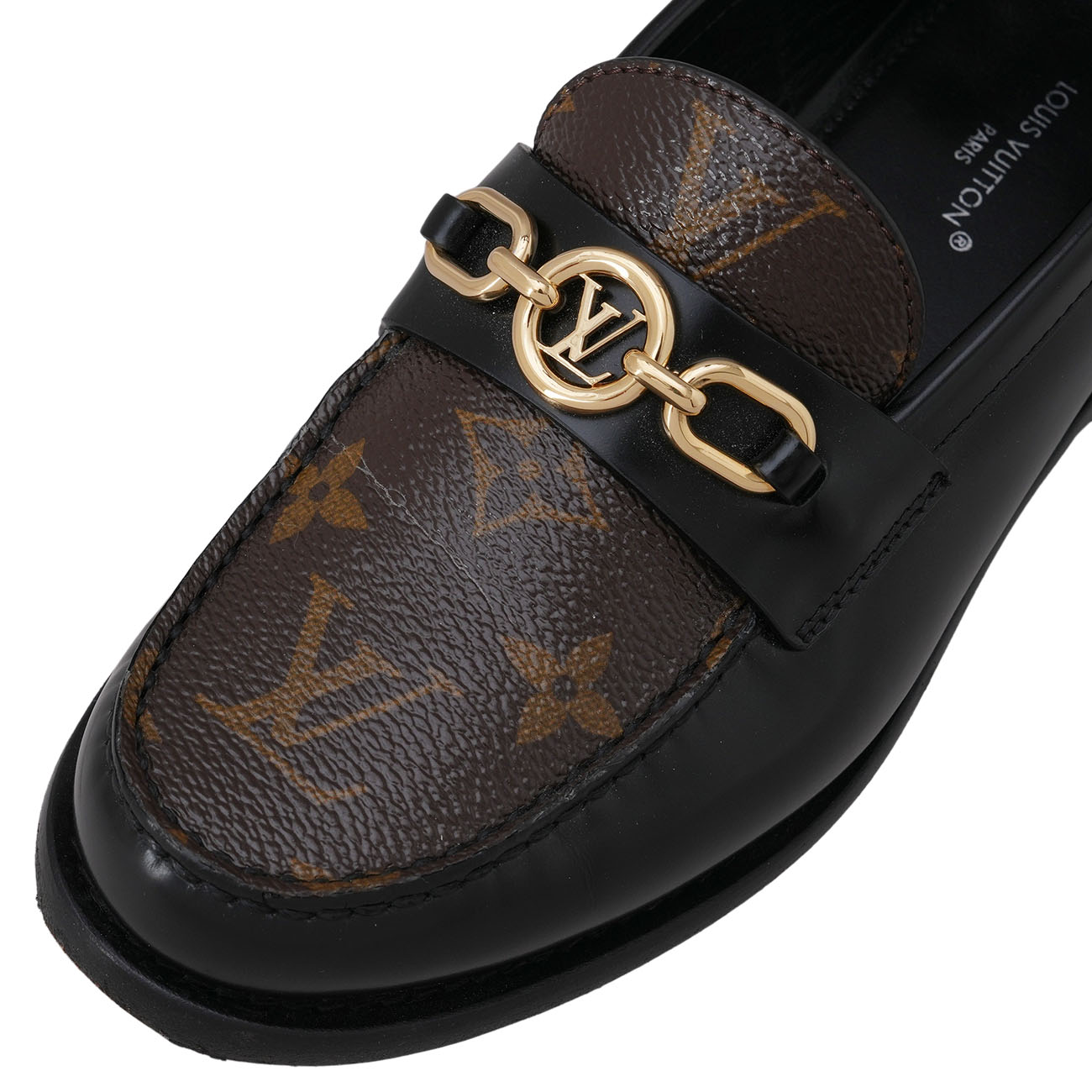 LOUIS VUITTON(USED)루이비통 1ABPL4 체스 플랫 로퍼 #35.5